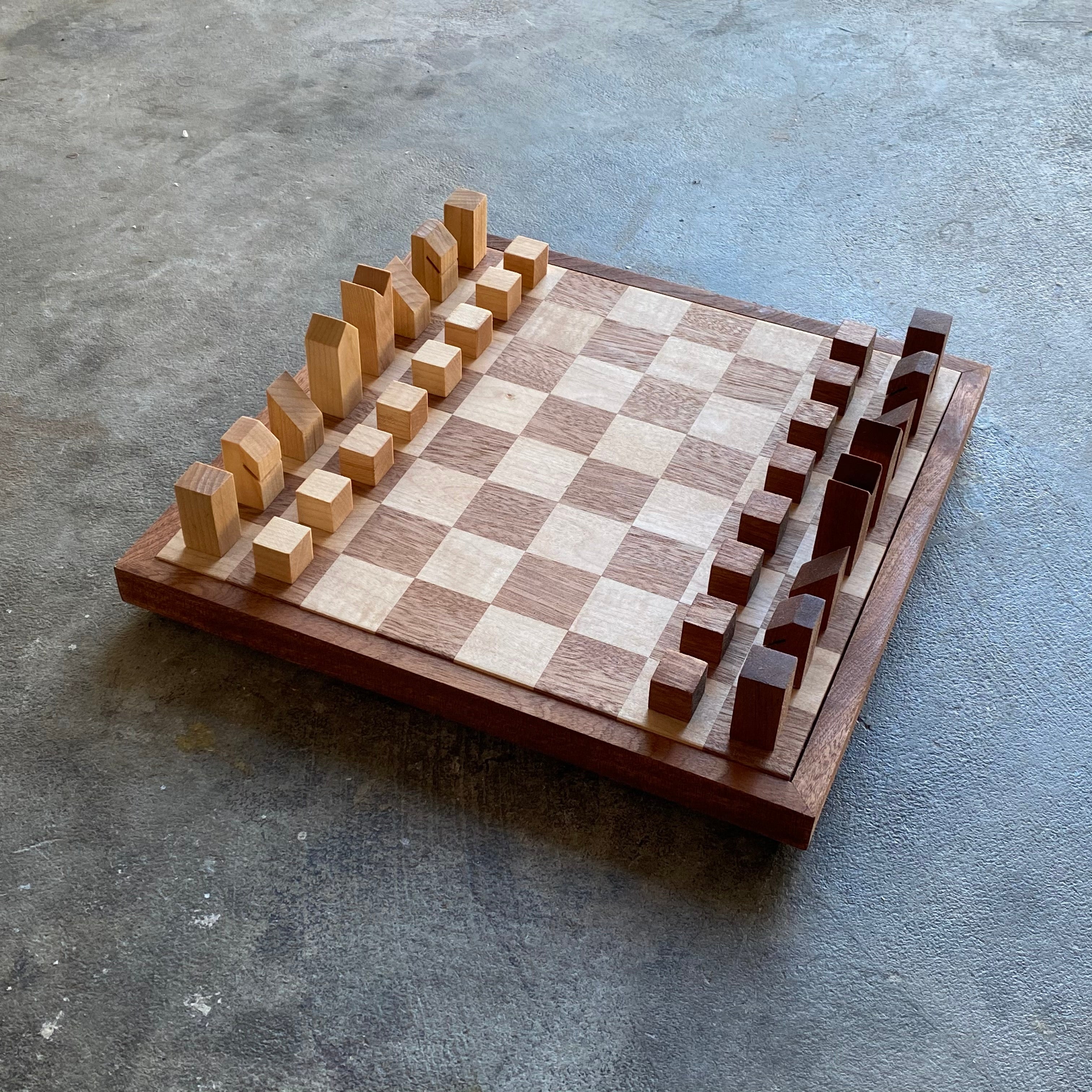 Modern Chess Set Border