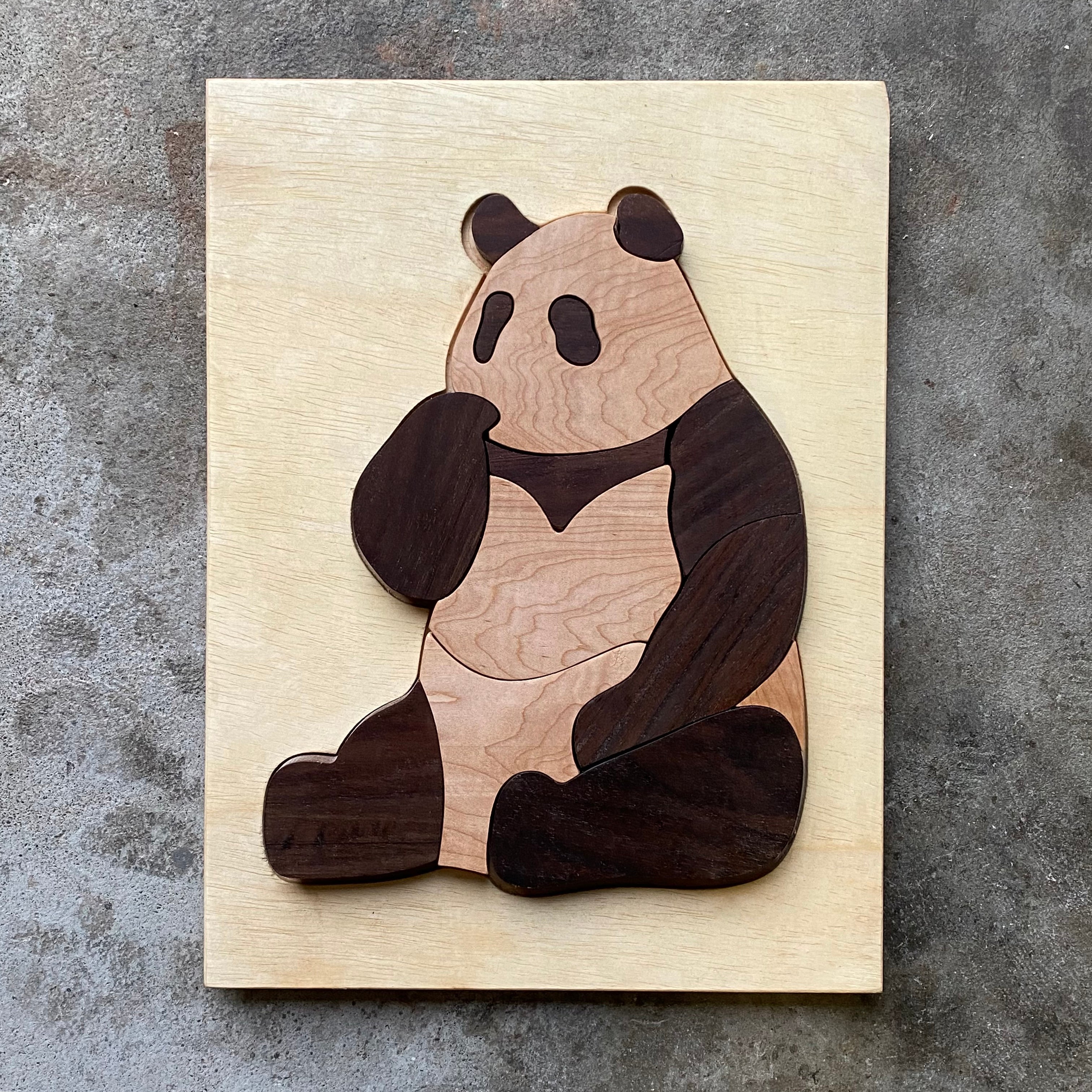 Amielle the Panda Montessori Puzzle